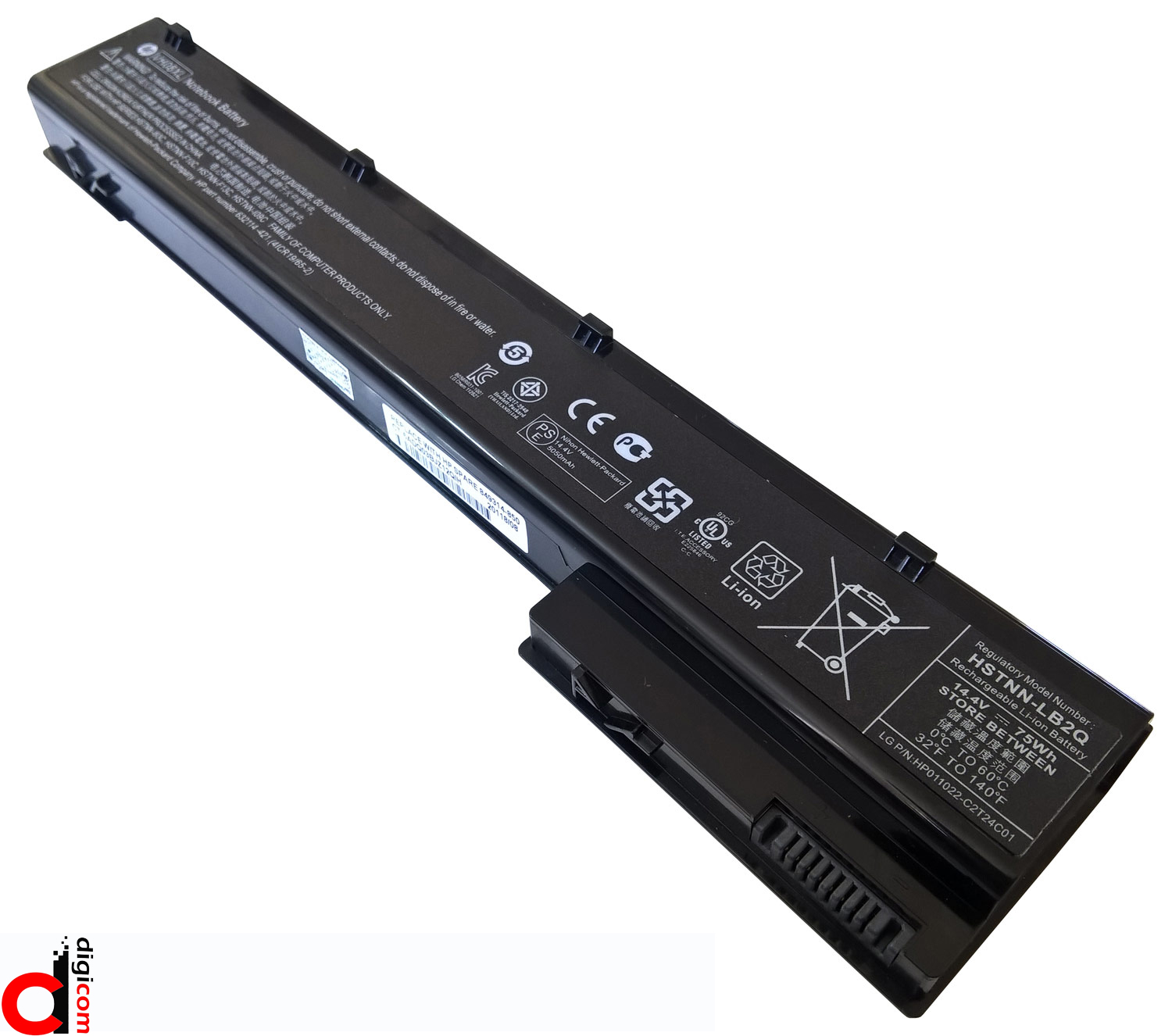 باتری اچ پی مدل Elitebook 8570w - دی جی کام تک